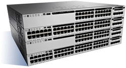 Cisco Catalyst WS-C3850-12XS-E netwerk-switch Managed Zwart, Grijs