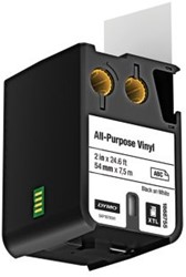 DYMO XTL 2i (54 mm) All-Purpose Vinyl Black on White
