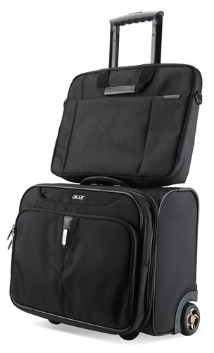 Acer Traveler Case notebooktas 39,6 cm (15.6") Aktetas Zwart-3