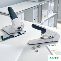 Nietmachine Leitz Heavy Duty Flat Clinch 60 vel zilver-6