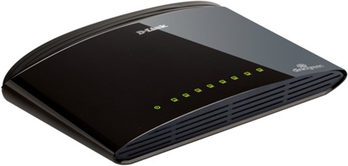 D-Link DES-1008D Unmanaged Fast Ethernet (10/100) Zwart-2
