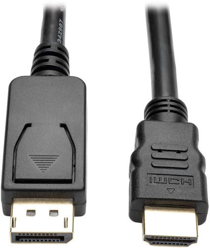 Tripp Lite P582-006-V2-ACT video kabel adapter 1,8 m DisplayPort HDMI Zwart