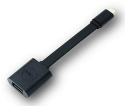 DELL USB-C - USB-A 3.0 USB-kabel 0,131 m Zwart