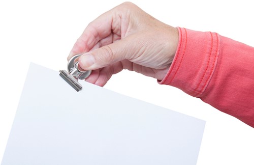 Papierklem MAUL Bulldog met magneet 30mm zilver 2 stuks-5