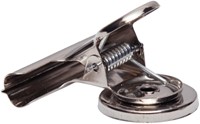 Papierklem MAUL Bulldog met magneet 52mm zilver 2 stuks-3
