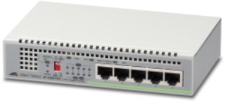 Allied Telesis AT-GS910/5-50 Unmanaged Gigabit Ethernet (10/100/1000) Grijs