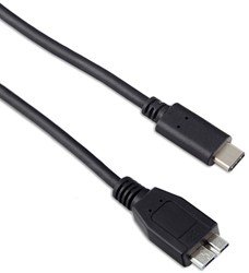 Targus ACC925EUX USB-kabel 1 m USB 3.2 Gen 2 (3.1 Gen 2) USB C Micro-USB B Zwart