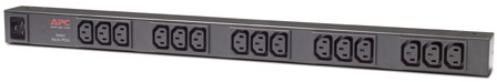 APC Rack PDU, Basic, ZeroU, 16A, 230V, (15x) C13, C20 stekker