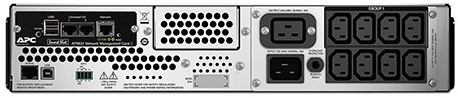 APC Smart-UPS SMT2200RMI2UNC - Noodstroomvoeding 8x C13, 1x C19, USB, rack mountable, NMC, 2200VA-3