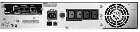 APC Smart-UPS SMT1500RMI2UNC - Noodstroomvoeding 4x C13, USB, rack mountable, NMC, 1500VA-3