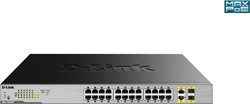 D-Link DGS-1026MP netwerk-switch Unmanaged Gigabit Ethernet (10/100/1000) Power over Ethernet (PoE) Zwart, Grijs
