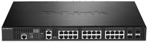 D-Link DXS-3400-24SC netwerk-switch Managed L3 10G Ethernet (100/1000/10000) Zwart-2