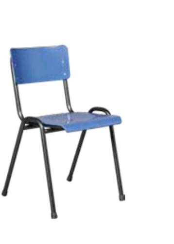 Stapelstoel Basics 3300, rug en zitting van kunststof.