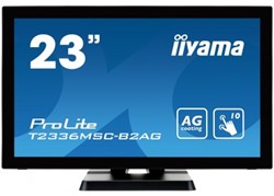 23i LCD Proj Capac Bezel Free 10-PointsTouch  1920 x 1080. IPS LED Bl. Speakers. VGA/DVI-D/HDMI 213 cd/m. USB 3.0-Hub.1000:1 5ms. USB Touch AntiGlare.