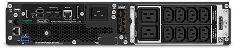 APC Smart-UPS On-Line SRT3000RMXLI-NC Noodstroomvoeding - 3000VA, 8x C13 & 2x C19, rackmount, NMC-2