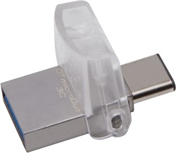 128GB DT microDuo 3C USB 3.0/3.1 + Type-C flash drive