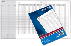 Jaarplanner 2022 Atlanta personeel- en activiteitenplanner