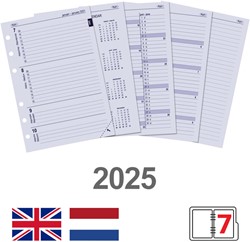 Agendavulling 2025 Kalpa A5 7dagen/2pagina's