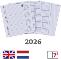 Agendavulling 2025 Kalpa A5 7dagen/2pagina's-2