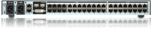 ATEN 1 lokale/4 externe toegangen, 40-poorten Cat 5 KVM over IP-switch met virtuele media (1920 x 1200)-2