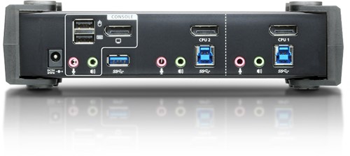 Aten 2-poorts USB 3.0 4K DisplayPort KVMP™-schakelaar (kabels meegeleverd)-3