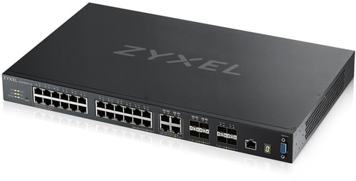 Zyxel XGS4600-32 Managed L3 Gigabit Ethernet (10/100/1000) Zwart