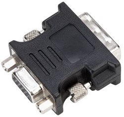Targus ACX120EUX tussenstuk voor kabels DVI-I VGA Zwart