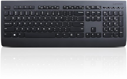 Lenovo 4X30H56873 toetsenbord RF Draadloos QWERTY Brits Engels Zwart