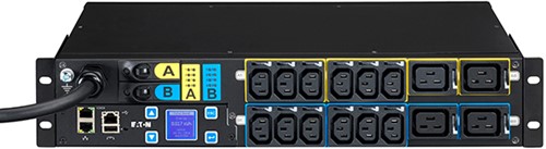 Eaton EMAH06 energiedistributie 16 AC-uitgang(en) 2U Zwart