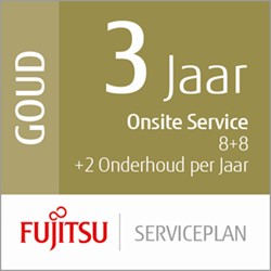 Fujitsu 3 Year Onsite Service, 8+8+2PM