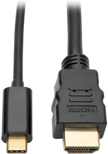 Tripp Lite U444-003-H video kabel adapter 0,9 m USB Type-C HDMI Zwart