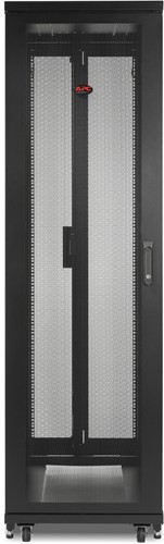 APC NetShelter SV 42U 600mm(b) x 1200mm(d) 19" IT rack, behuizing zonder zijpanelen, zwart