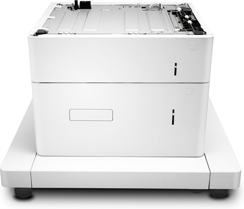 HP LaserJet voor 550 vel en high-capacity invoer voor 2000 vel en standaard-3