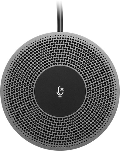 Logitech Expansion Mic for MeetUp Zwart, Grijs Presentatiemicrofoon