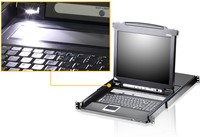 Aten 16-Poorts PS/2-USB VGA LCD KVM Schakelaar met Ketenverbinding Poort en USB Randapparatuur Ondersteuning-3