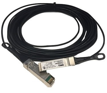 DELL 470-ABLZ Glasvezel kabel 3 m SFP+ Zwart