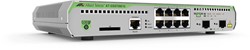 Allied Telesis AT-GS970M/10PS-50 Managed L3 Gigabit Ethernet (10/100/1000) Power over Ethernet (PoE) 1U Zwart, Grijs
