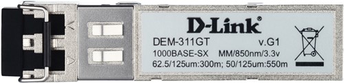 D-Link DEM-311GT netwerk transceiver module Vezel-optiek 1000 Mbit/s SFP 850 nm-3