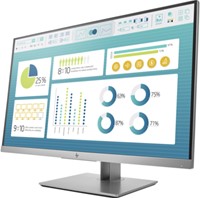 HP EliteDisplay E273 27" Full HD Zilver computer monitor-2