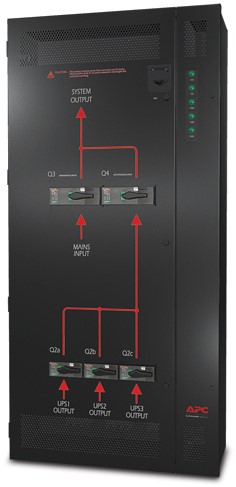 APC SBPAR10K20H-WP energiedistributie Zwart