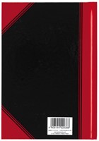 Notitieboek Bantex zwart/rood A5 lijn 70gr 96vel-1