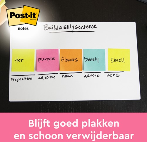 Memoblok Post-it 654 76x76mm oranje-1