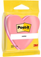 Memoblok 3M Post-it 2007 70x70mm kubus hart roze-2