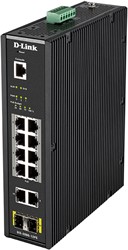 D-Link DIS-200G-12PS netwerk-switch Managed L2 Gigabit Ethernet (10/100/1000) Power over Ethernet (PoE) Zwart