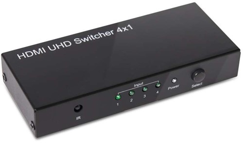 CLUB3D HDMI 2.0 UHD SwitchBox 4 Ports-3