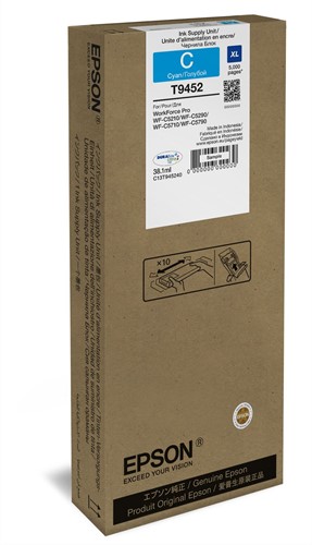 Inktcartridge Epson T9452 blauw-3