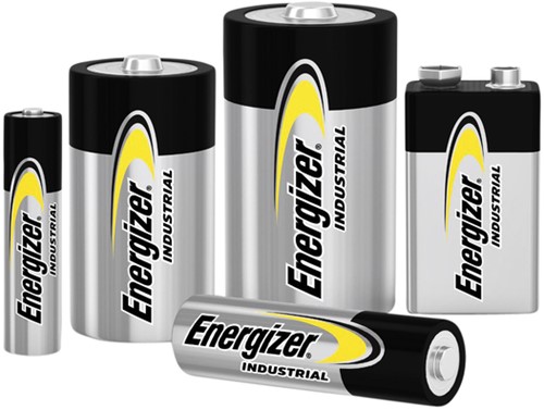Batterij Industrial 9Volt alkaline doos à 12 stuks-1