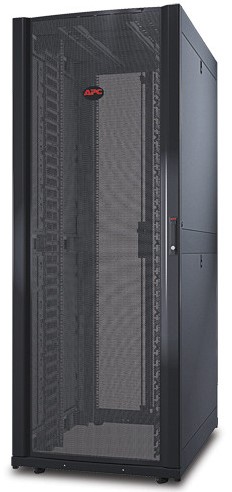 APC NetShelter SX 42U 750mm(b) x 1070mm(d) 19" IT rack, netwerkbehuizing met zijpanelen, zwart-3