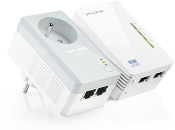 TP-LINK TL-WPA4225 KIT 500 Mbit/s Ethernet LAN Wifi Wit 2 stuk(s)