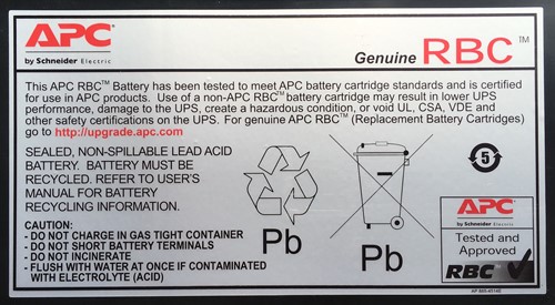 APC Batterij Vervangings Cartridge RBC59-2